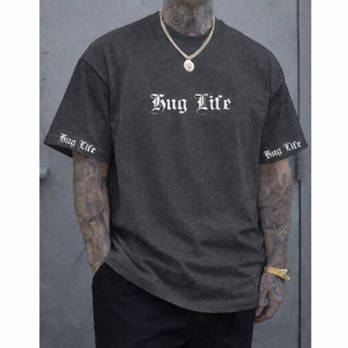 Camiseta T-Shirt 100% Algodão Estampada Thug Life Estilo Casual em Oferta na Shopee
