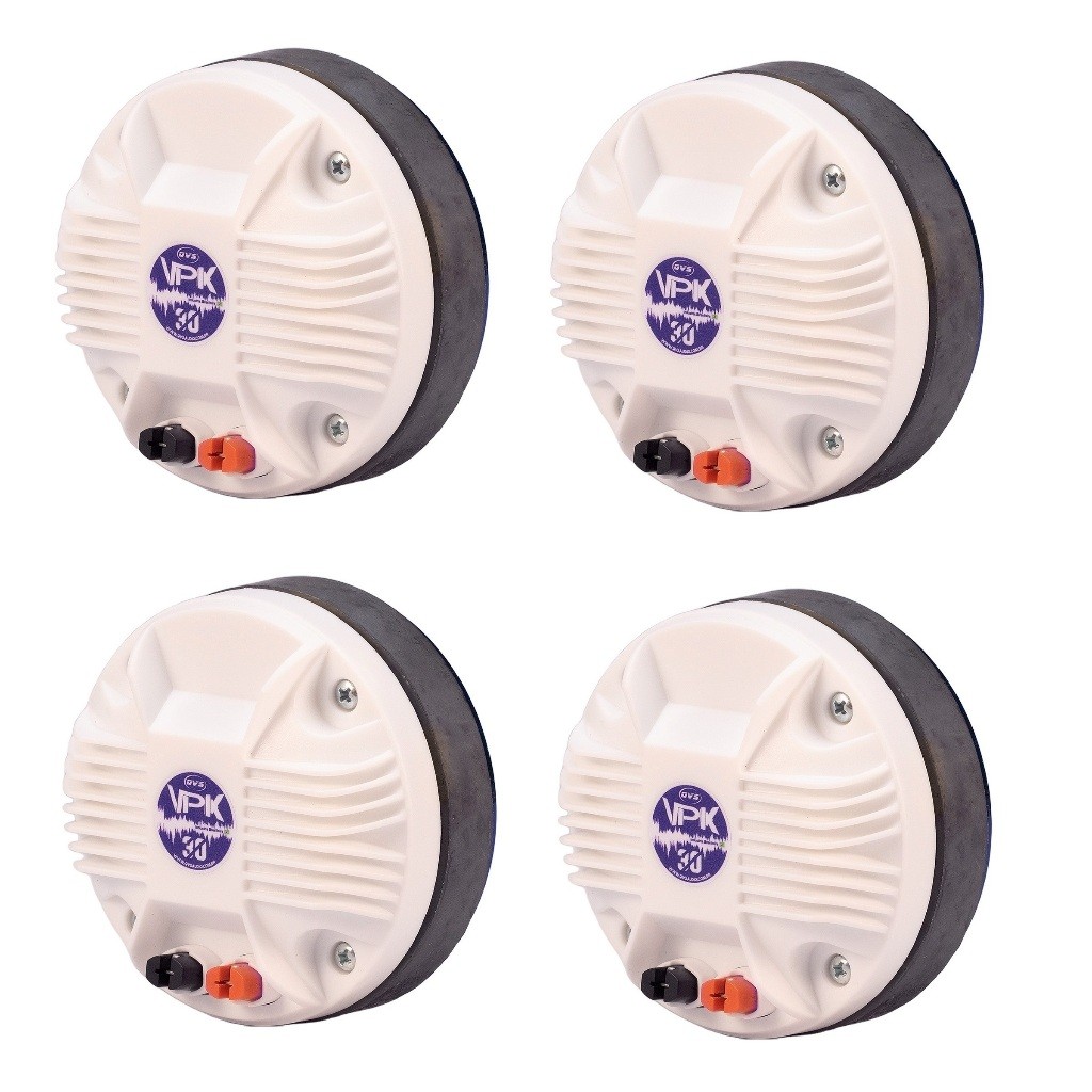4 Driver QVS 30VPK 120W RMS 8 OHMS TITÂNIO Titanium Som Automotivo Profissional Driver TI Corneta Ti em Oferta na Shopee