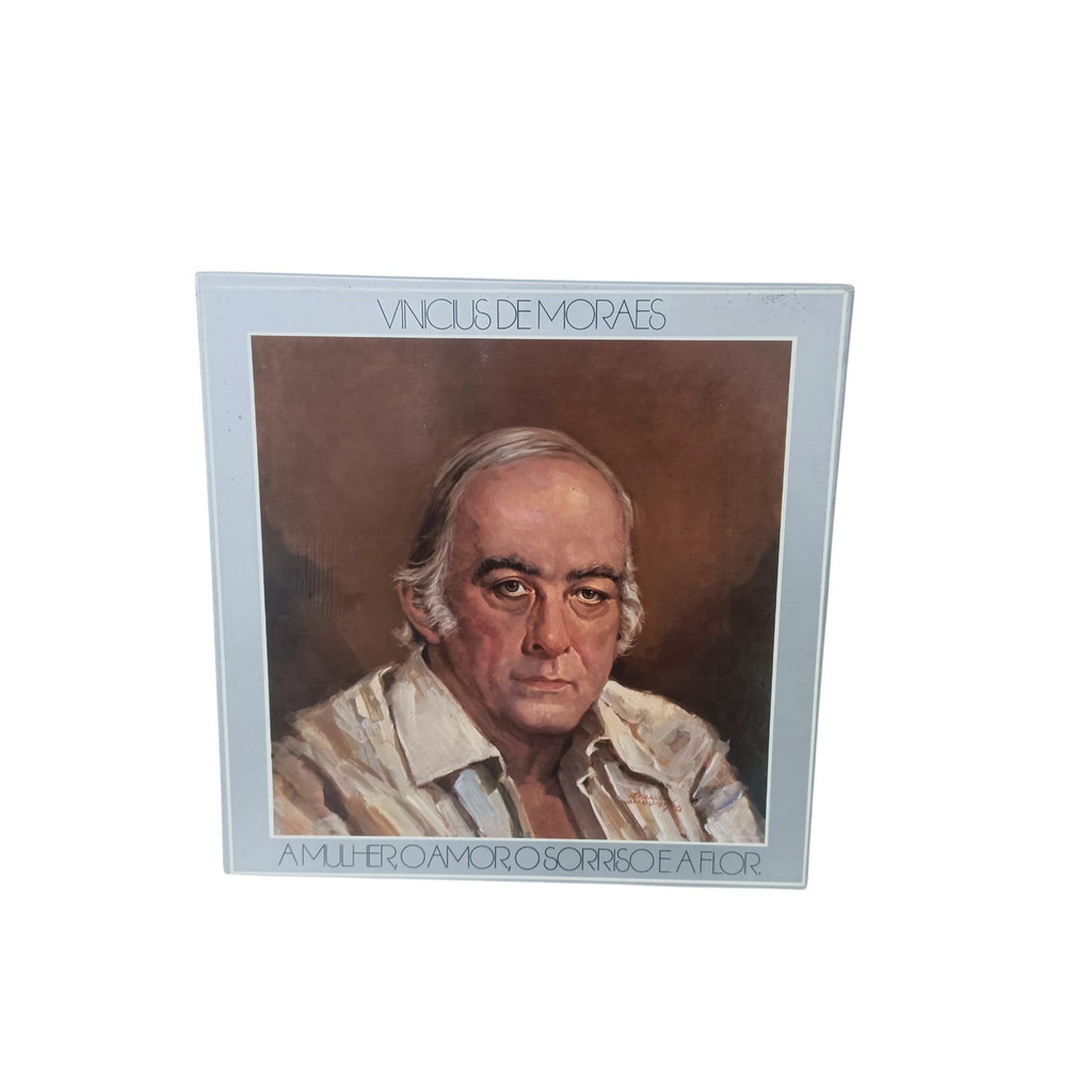 LPs Vinicius De Moraes A Mulher, O Amor, Caixa C/ 4 Lps