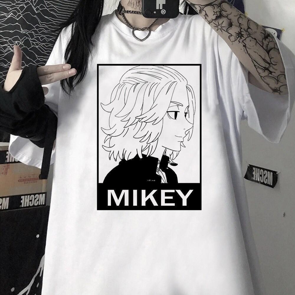 Camiseta Anime Mikey Tokyo revengers Unissex Trendy Black