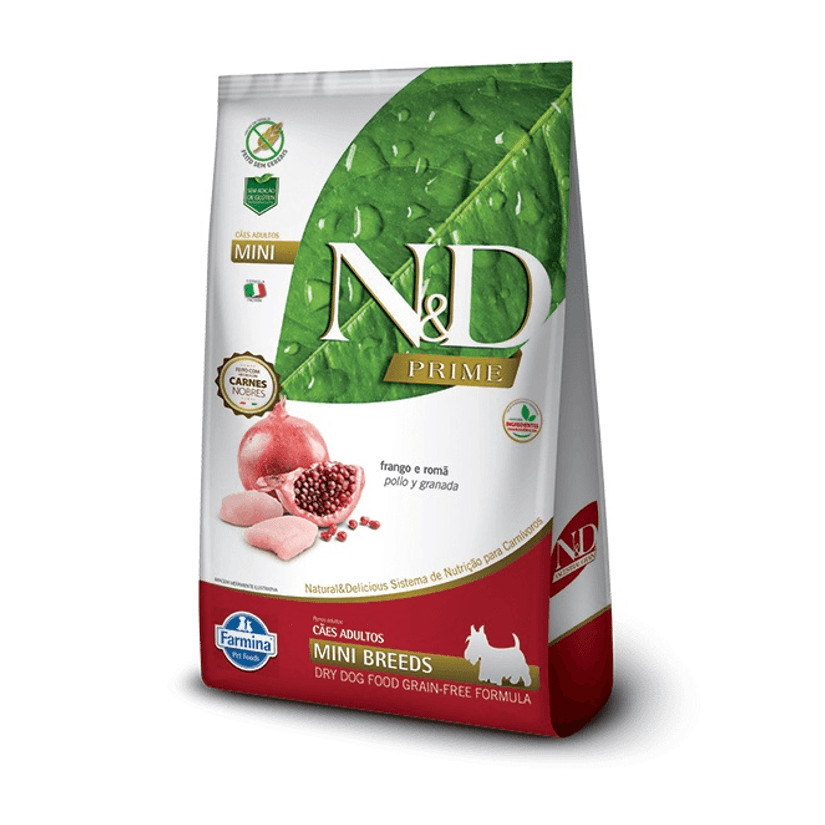 Ração Nd Prime Cães Adultos Mini Pequenos Frango 10,1kg