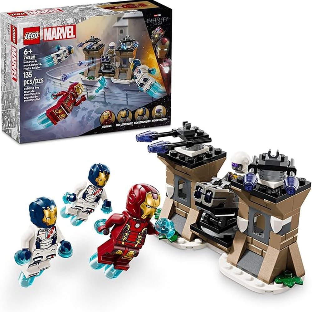 LEGO Super Heroes Marvel Homem de Ferro e Legião de Ferro vs. Soldado da Hidra 76288