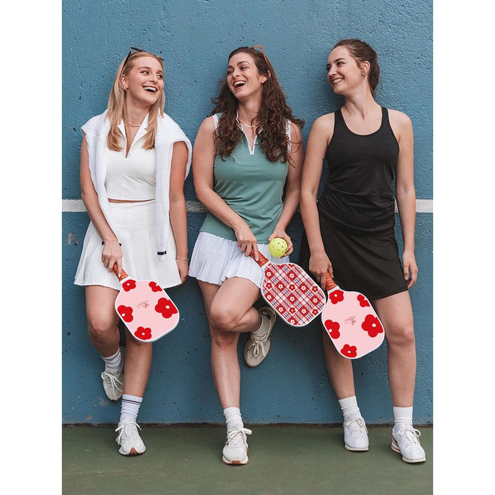 Malásia Pickle raquete de fibra de carbono raquete de fibra de vidro estudante universitário raquete de pickleball de fi