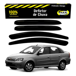 Jogo Calha Defletor Chuva Corsa Sedan 1.4 2007 A 2012