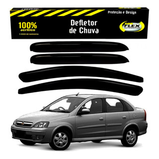 Jogo Calha Defletor Chuva Corsa Sedan 1.4 2007 A 2012 em Oferta na Shopee