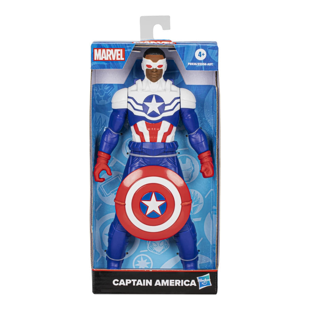 Boneco Capitão América Hasbro Marvel Mighty Hero Series em Oferta na Shopee