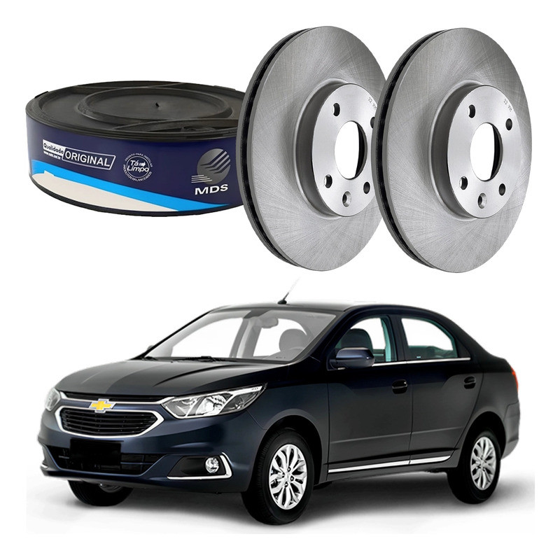 Disco Freio Dianteiro Cobalt 1.4 1.8 Com Abs 2017 A 2020