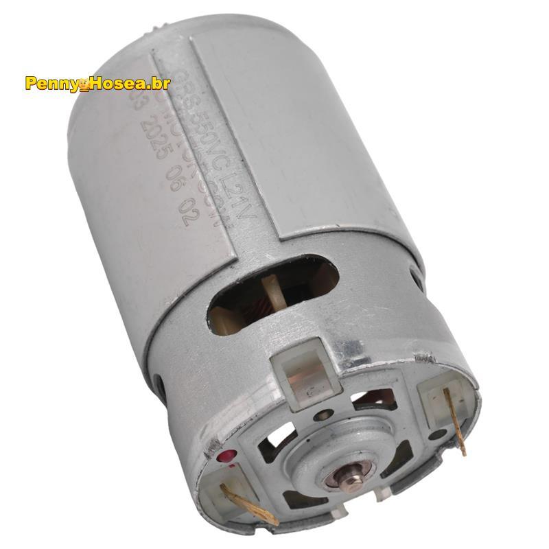Motor 550 DC 21V 14 Dentes Mini De Alto Desempenho Para Serras Manuais Elétricas