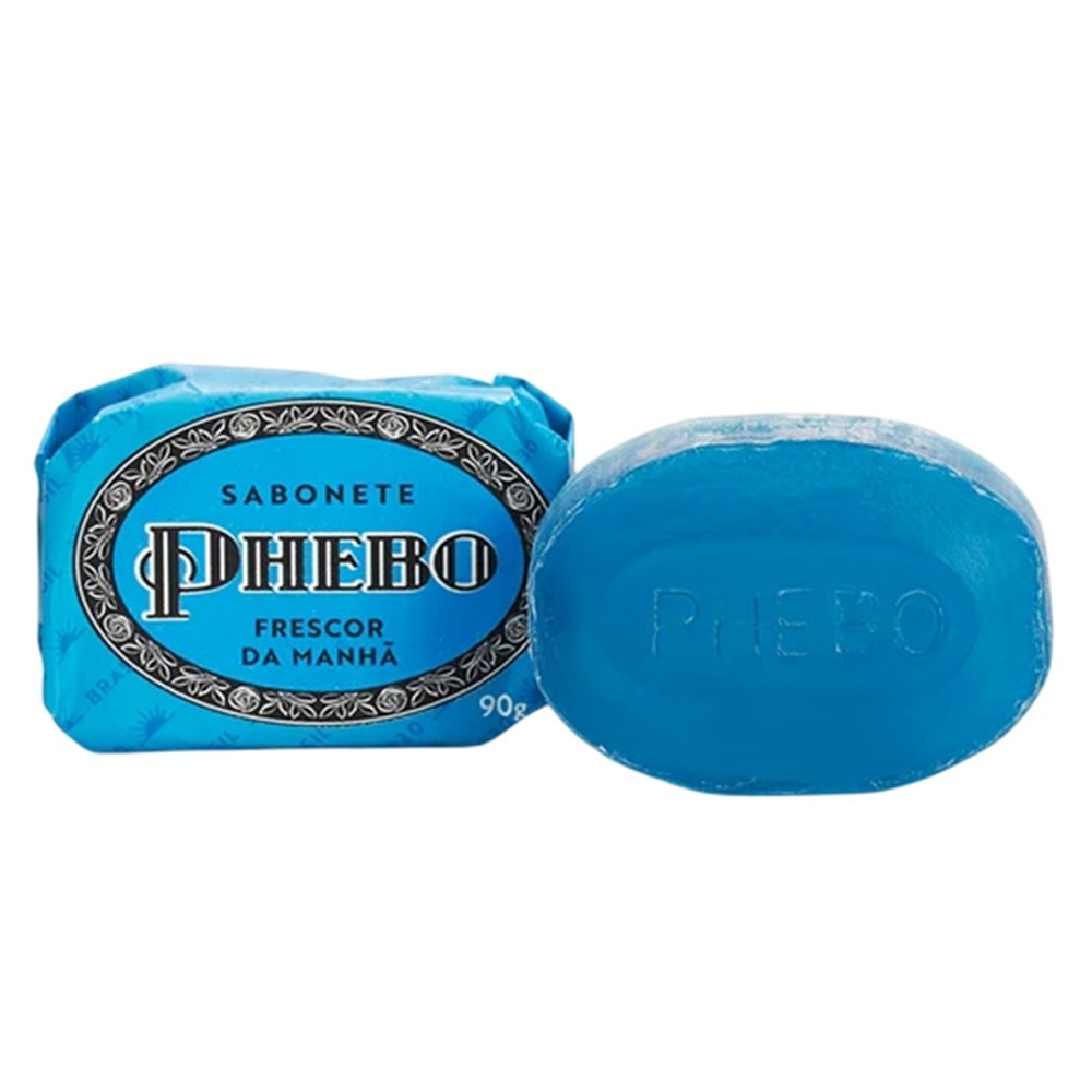 Sabonete Phebo Granado Frescor da Manhã Glicerina Base Vegetal em Barra 90g