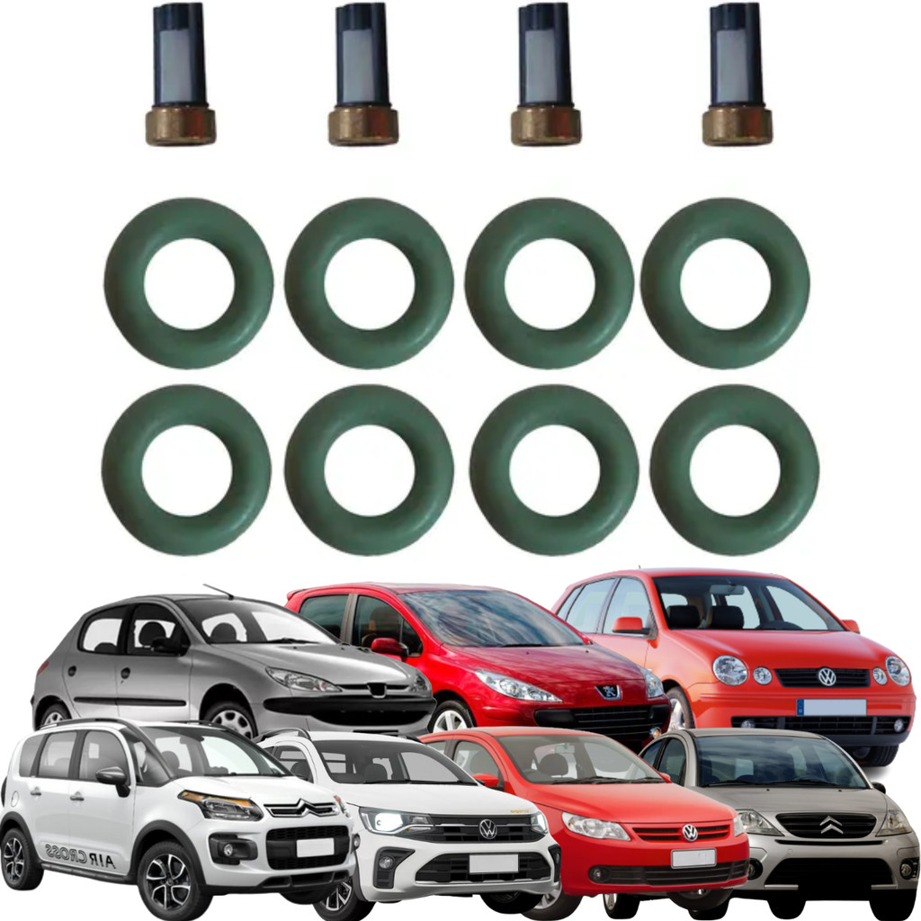 Kit Reparo Bico Injetor DS Astra Zafira AirCross C3 C4 Xsara Picasso Mobi Uno Civic HR-V 206 DS1203