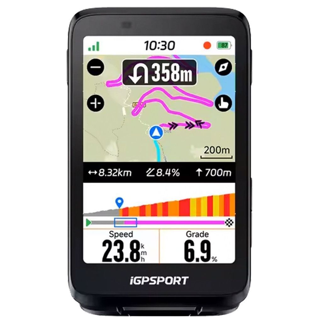 Ciclocomputador com GPS Igpsport Binavi Air Touch Screen em Oferta na Shopee