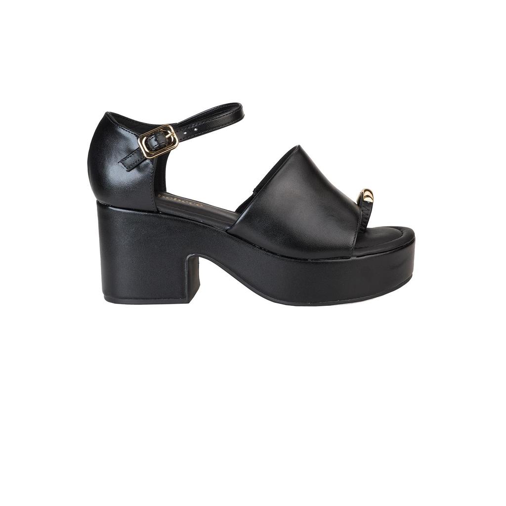 Sandália Bebecê Flatform Com Enfeite Anel em Oferta na Shopee