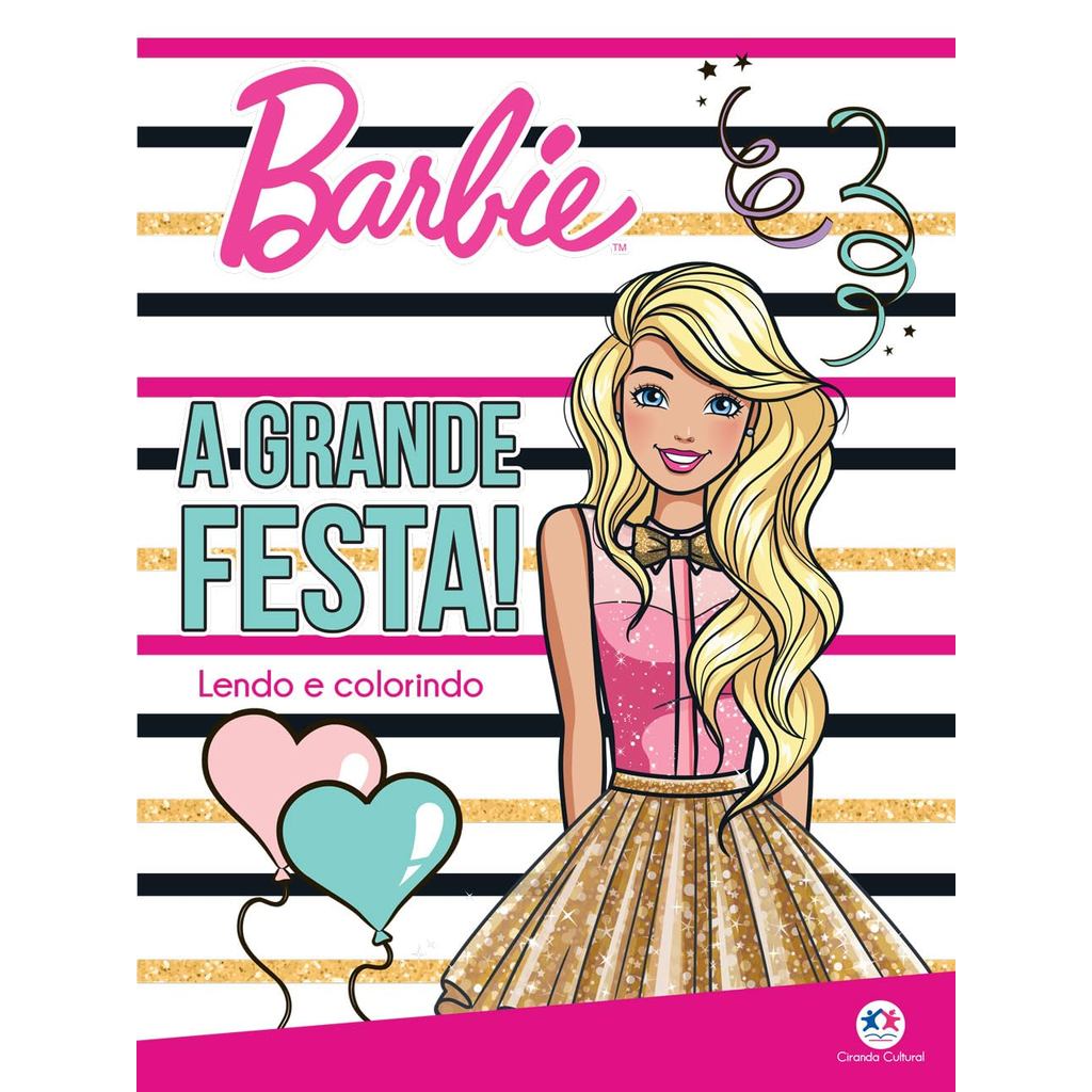 Minilivro Barbie | A Grande Festa