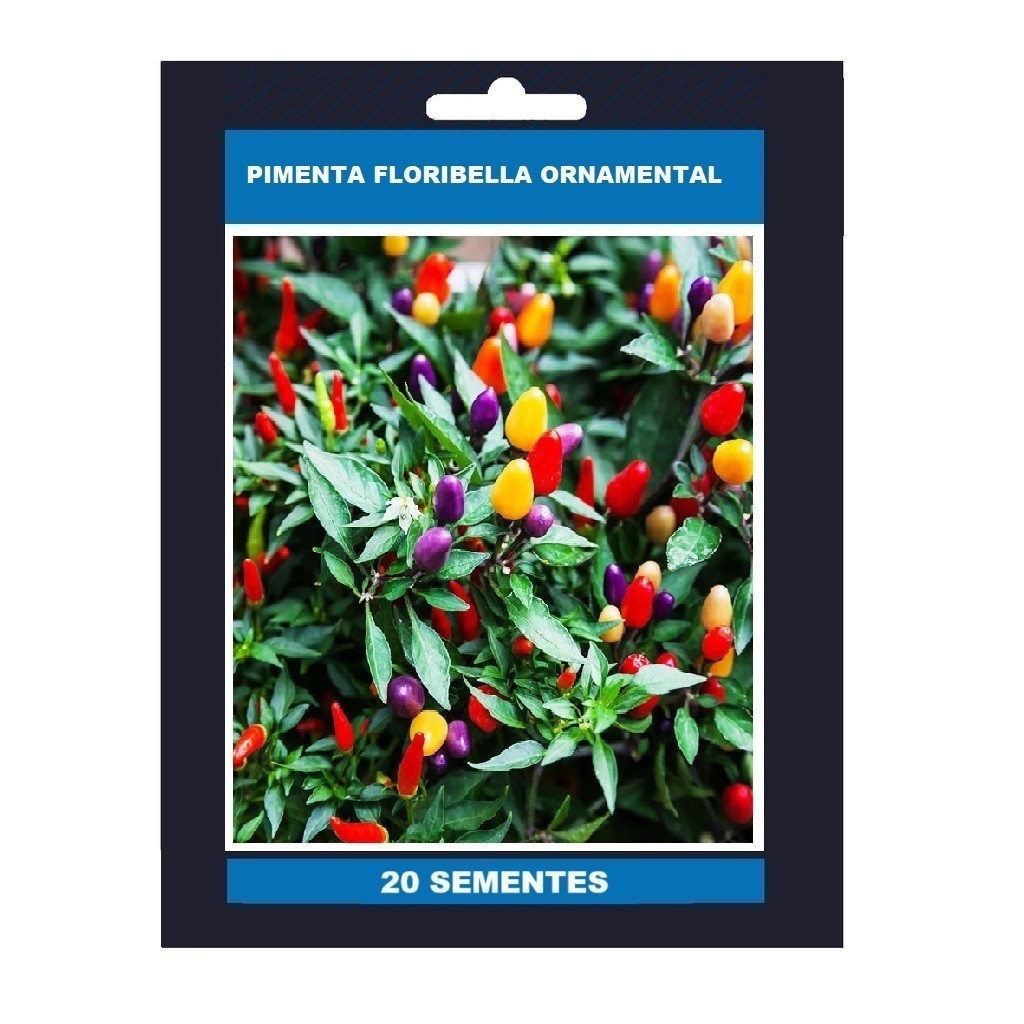 20 SEMENTES PIMENTA FLORIBELLA ORNAMENTAL II NV
