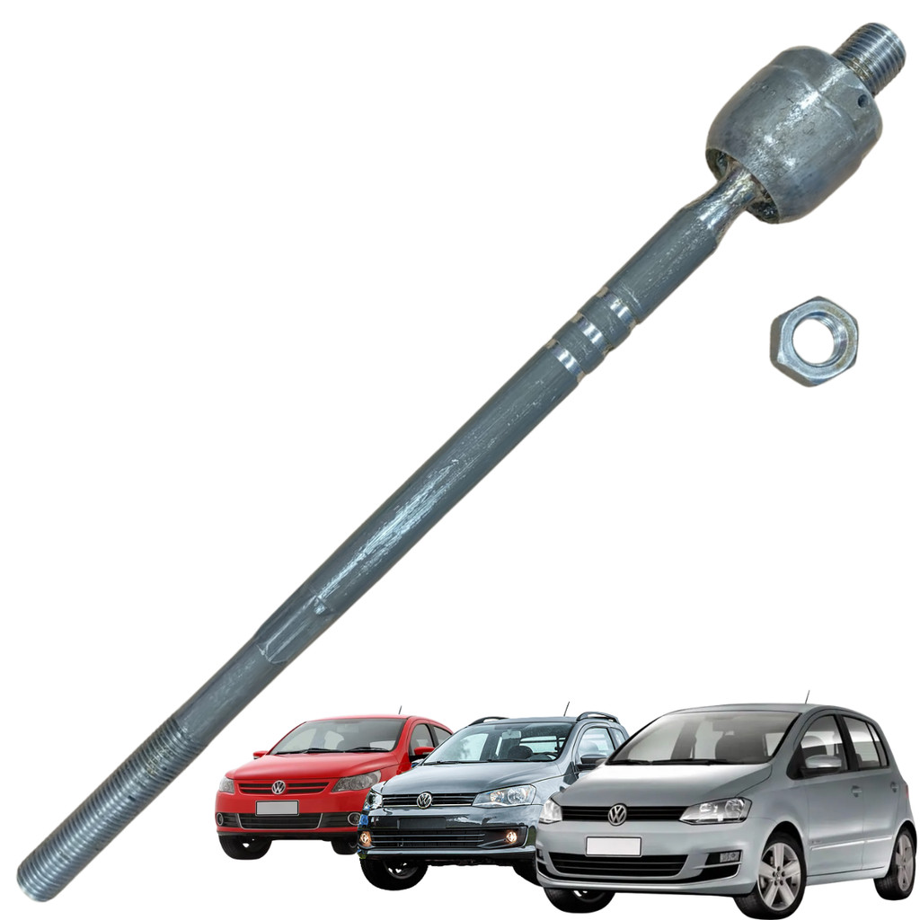 Barra Axial de Direção Hidráulica BORTEC para CrossFox Fox Gol Polo Saveiro SpaceFox Voyage BA-8192