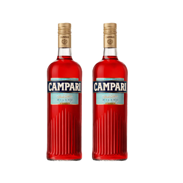 KIT 2 UN APERITIVO CAMPARI BITTER 998ML em Oferta na Shopee
