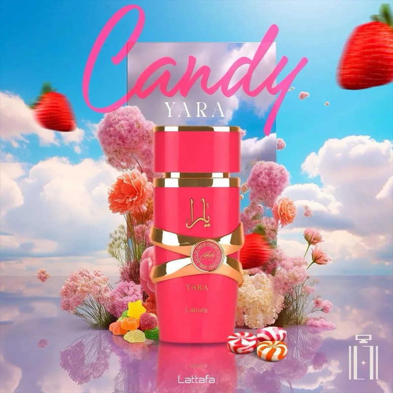 Yara Candy EDP - Lattafa 100 ml Perfume Árabe Feminino