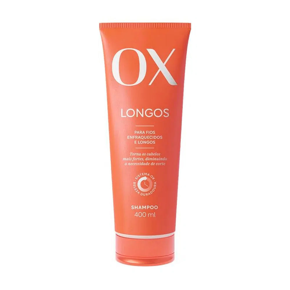 Shampoo Ox Longos 400ml em Oferta na Shopee