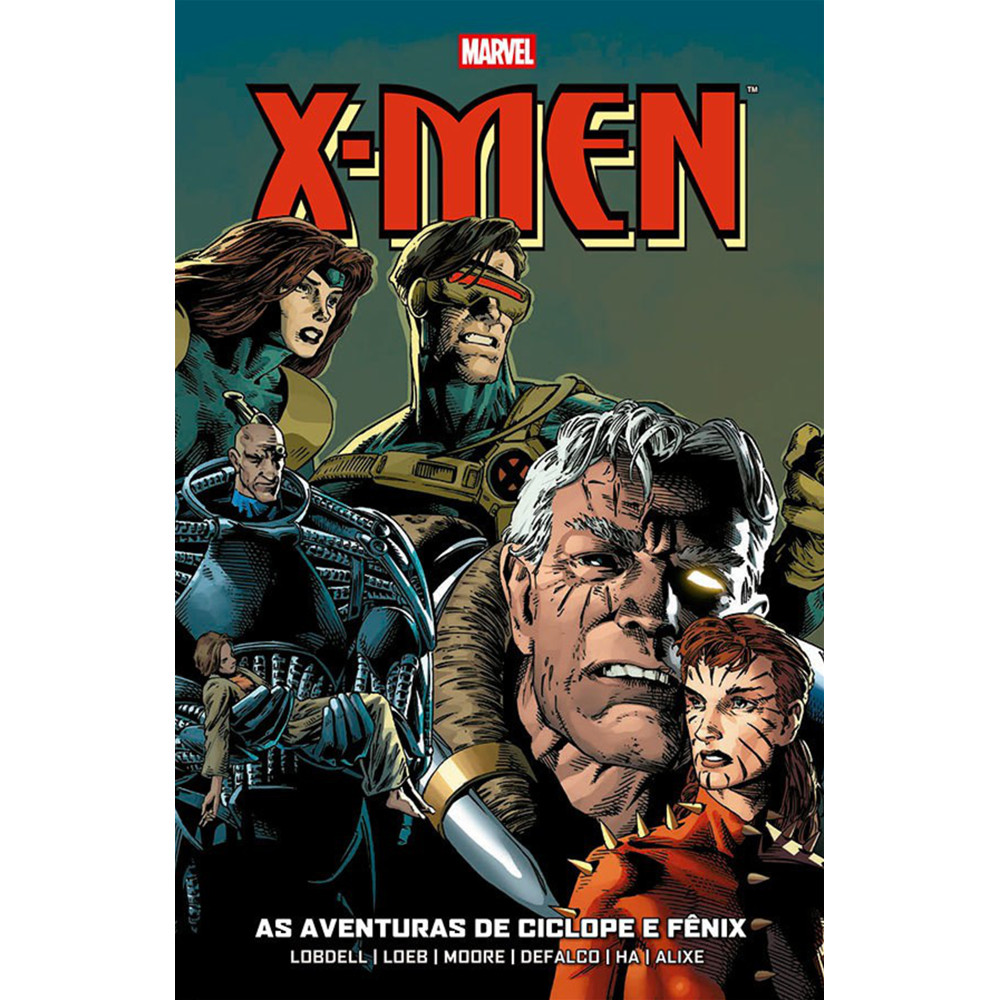Capa do livro Comics - X-Men: As Aventuras De Ciclope E Fênix - Editora Salvat