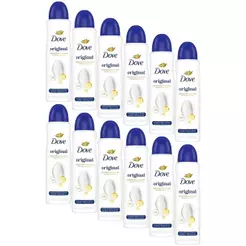Kit 12 Desodorantes Dove Antitranspirante Aerossol Original 150ml