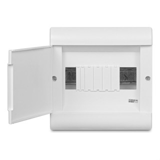 Quadro Distribuição Centro Embutir 8 Disjuntor Branco Steck em Oferta na Shopee