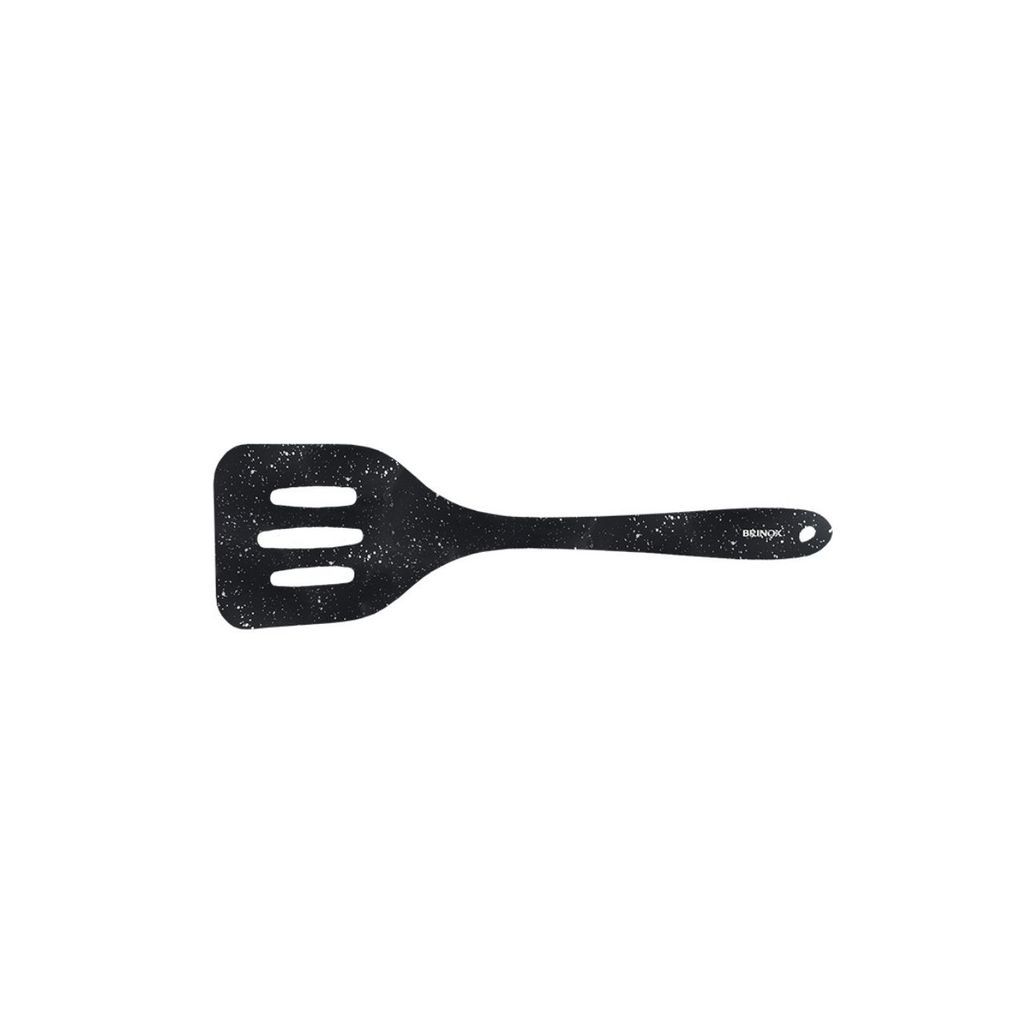 Espatula Vazada Brinox 29cm Flex Preto