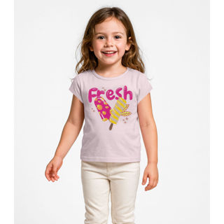 Blusa Infantil Menina Infinita Cor Rosa em Oferta na Shopee