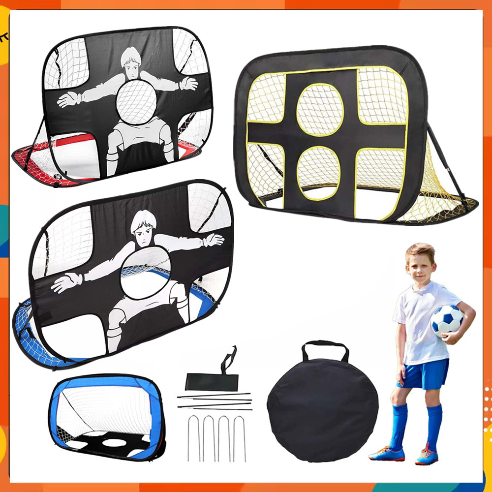 Rede dobrável para gol de futebol infantil, Mini rede para prática de atirador de futebol, jogo de futebol ao ar livre