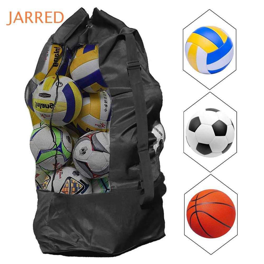 JARRED Malha Bola Saco De Armazenamento De Basquete Extra Grande 15-20 Bolas À Prova Dwaterproof Água Transporte De Fute