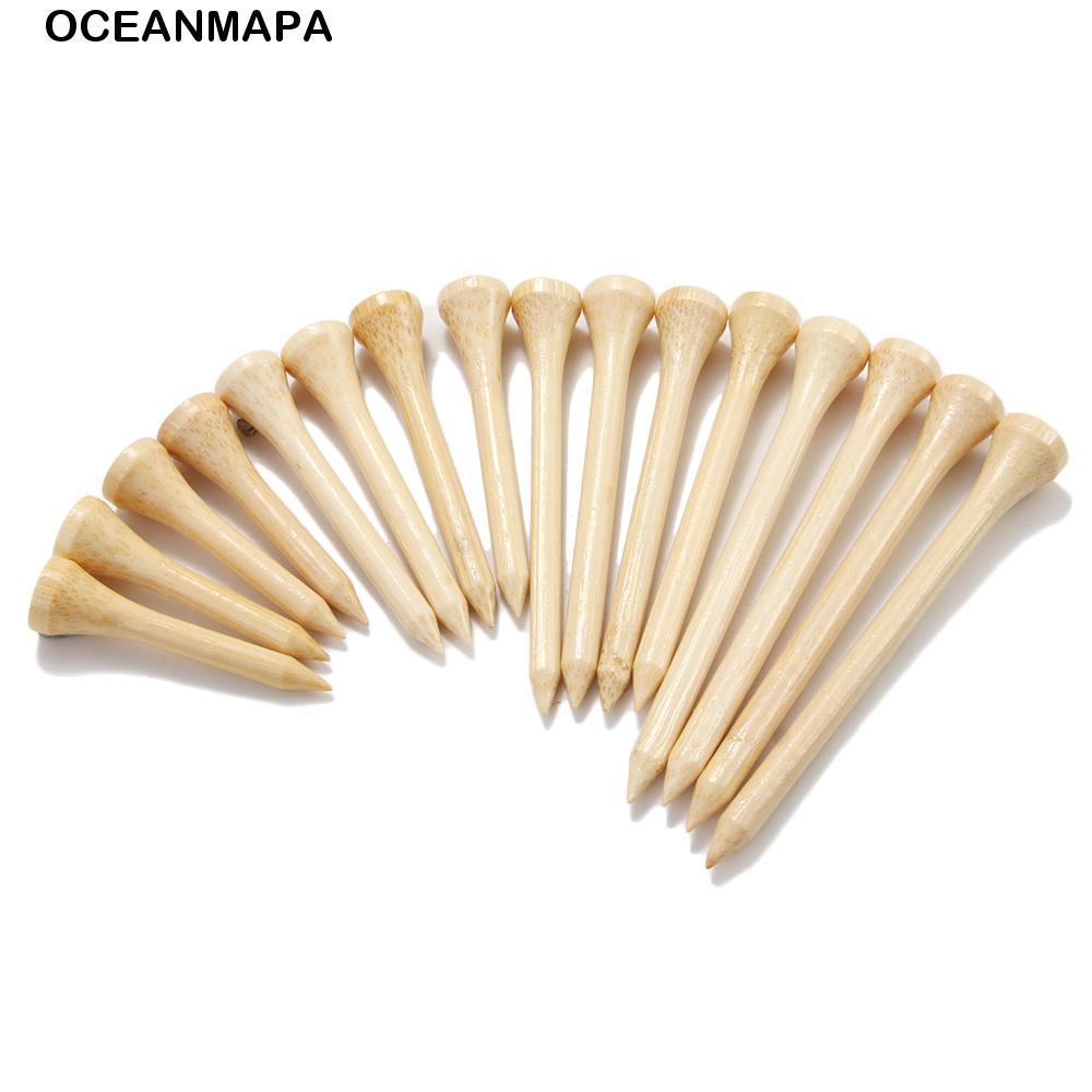 Camiseta De Bambu Oceanmap Inquebrável 4 Tamanhos 83 Mm 70 100 Unidades Para Treinamento De Golfe