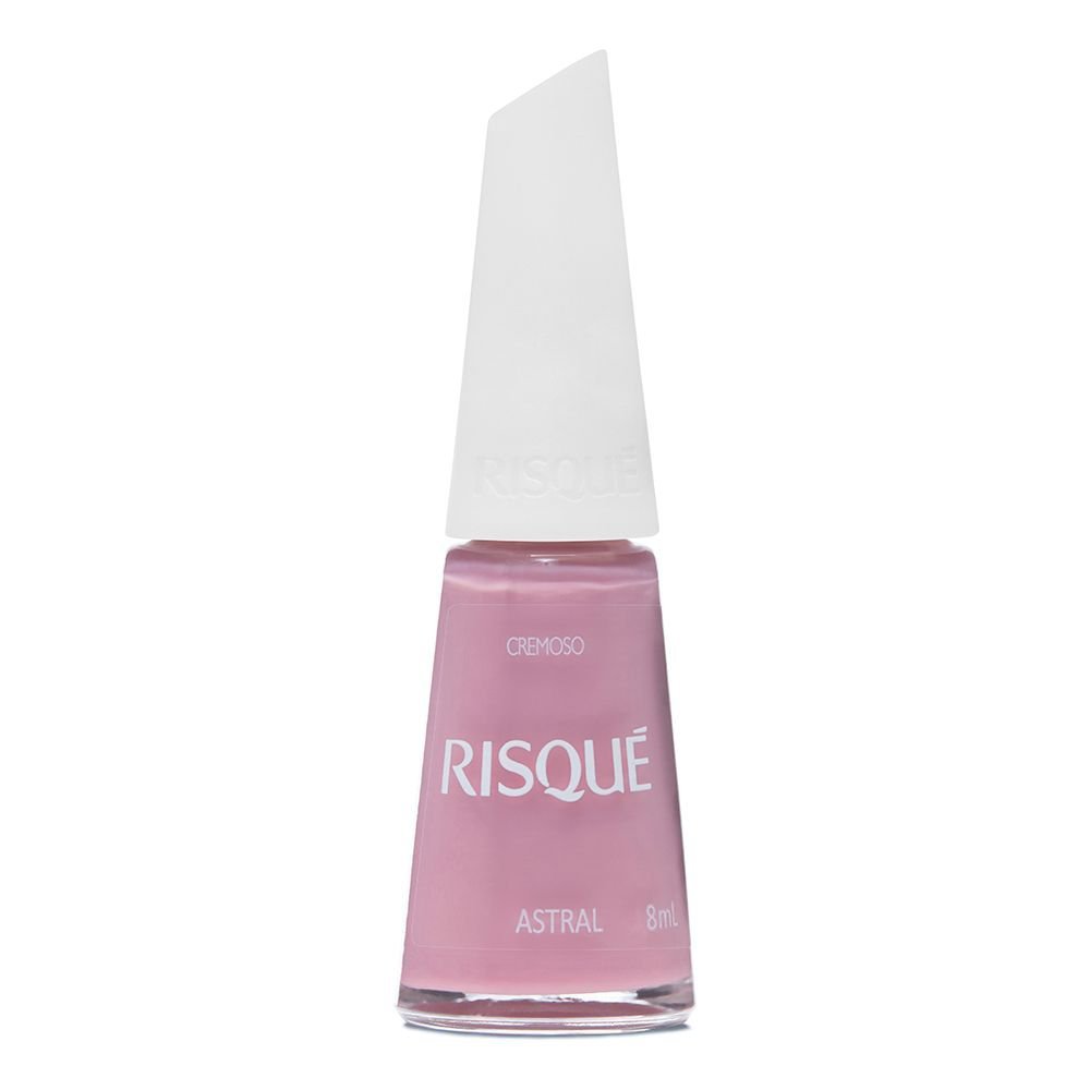 Esmalte Risqué Cremoso Astral 8ml em Oferta na Shopee