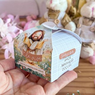 CAIXA PÁSCOA - MINI OVOS - BROWNIE - BOMBOM em Oferta na Shopee