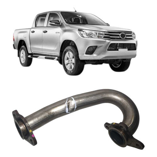 Tubo Cano Válvula Egr Toyota Hilux 2.8 2017 2023