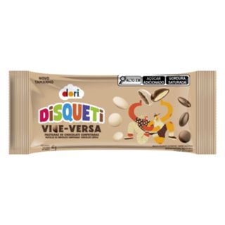 Confeito Disqueti Dori Vice Versa 40g em Oferta na Shopee