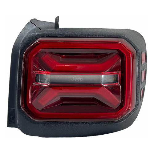 Lanterna Led Traseira Direita Jeep Renegade 2022 Direito/passageiro Vermelho