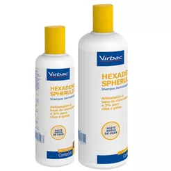 Kit 01 Shampoo Hexadene 500ml + 01 Hexadene 250ml - Virbac