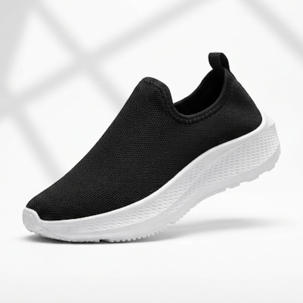 Tênis Feminino Meia Slip On Sem Cadarço Ortopédico Caminhada e Academia Numeração 34 ao 39