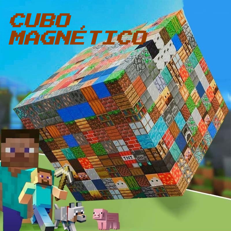 100pcs Blocos De Construção Cubos Magnéticos Brinquedos Educativos Presente Para Crianças em Oferta na Shopee