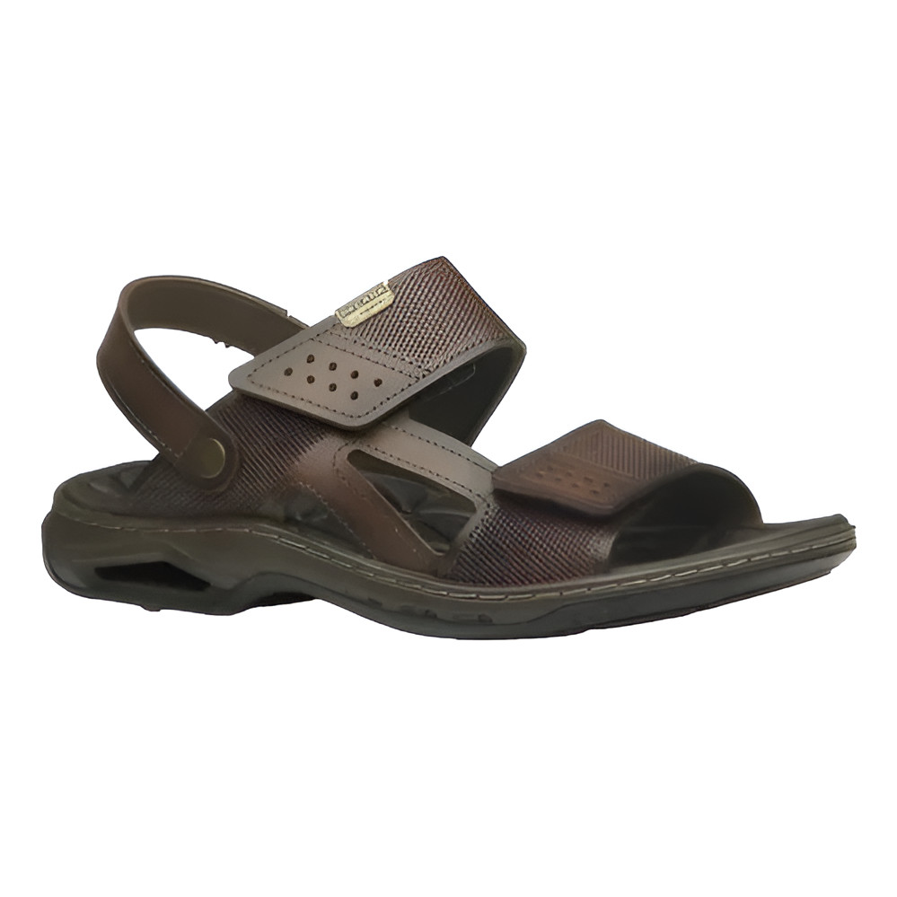 Sandália Pegada Masculino Em Couro Leve 133206