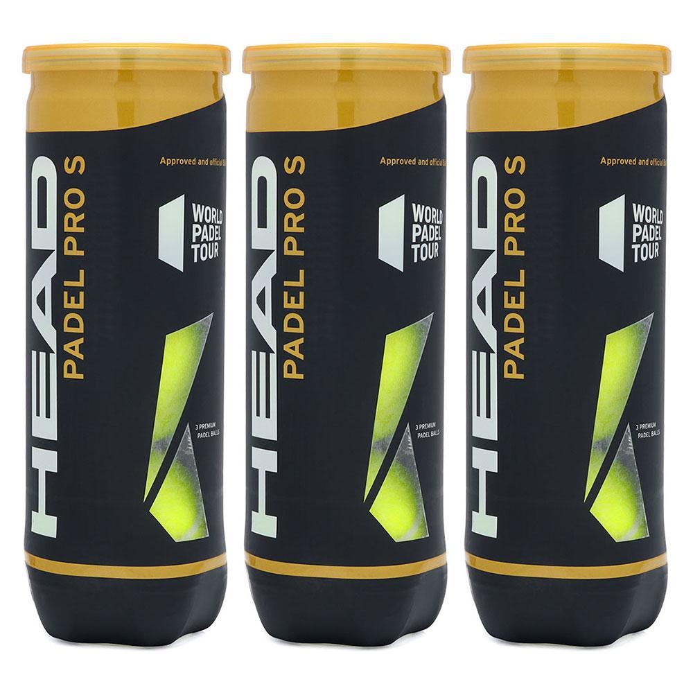 Bola de Padel Head Pro S Pack com 03 Tubos