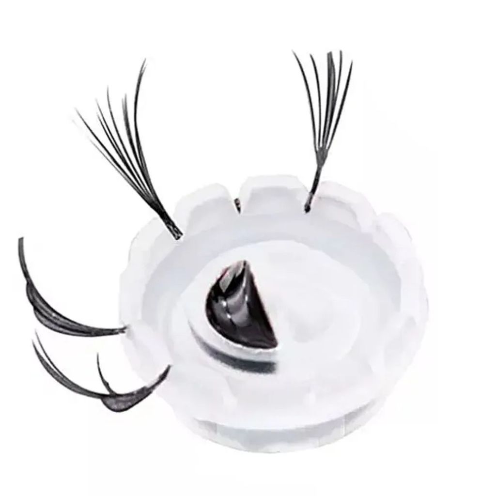 Alongamento De Cílios Batoque Flor Fan Volume Russo 10 Un