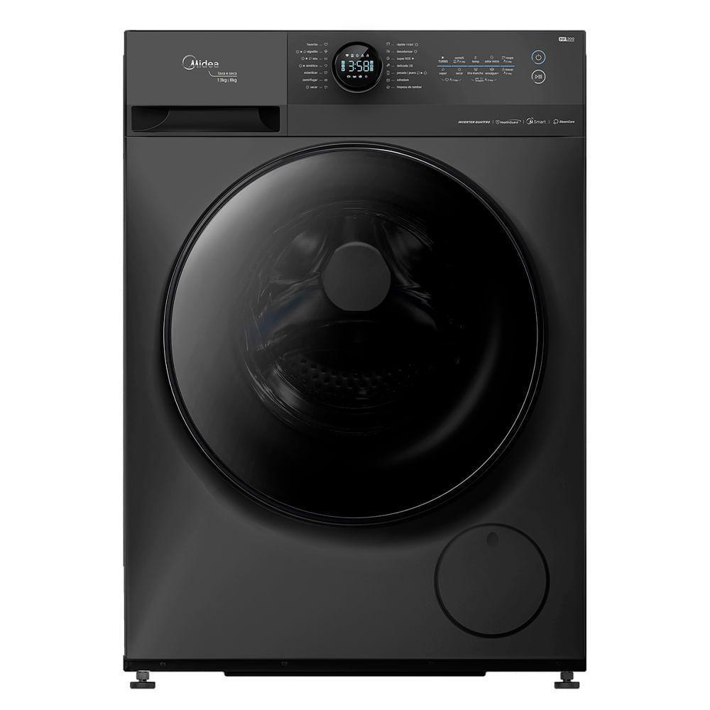 Lava e Seca 13KG Midea Healthguard Titanium Conectada MF200D130WB/GK-01 110V