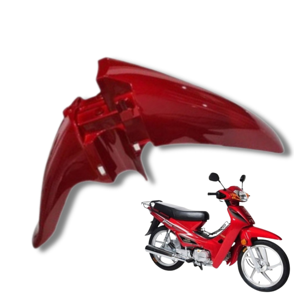 PARALAMA DIANTEIRO SHINERAY PHOENIX XY50Q GOLD VERMELHO