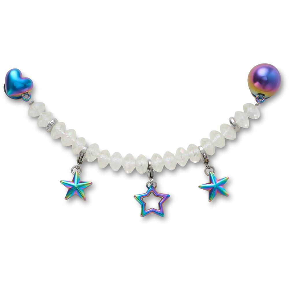 Jibbitz™ Corrente de Pedras SMT Iridescente Único