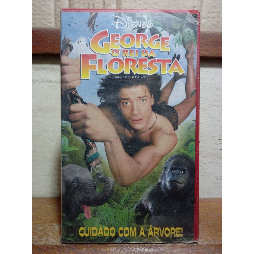 Vhs George O Rei Da Floresta - Brendan Fraser