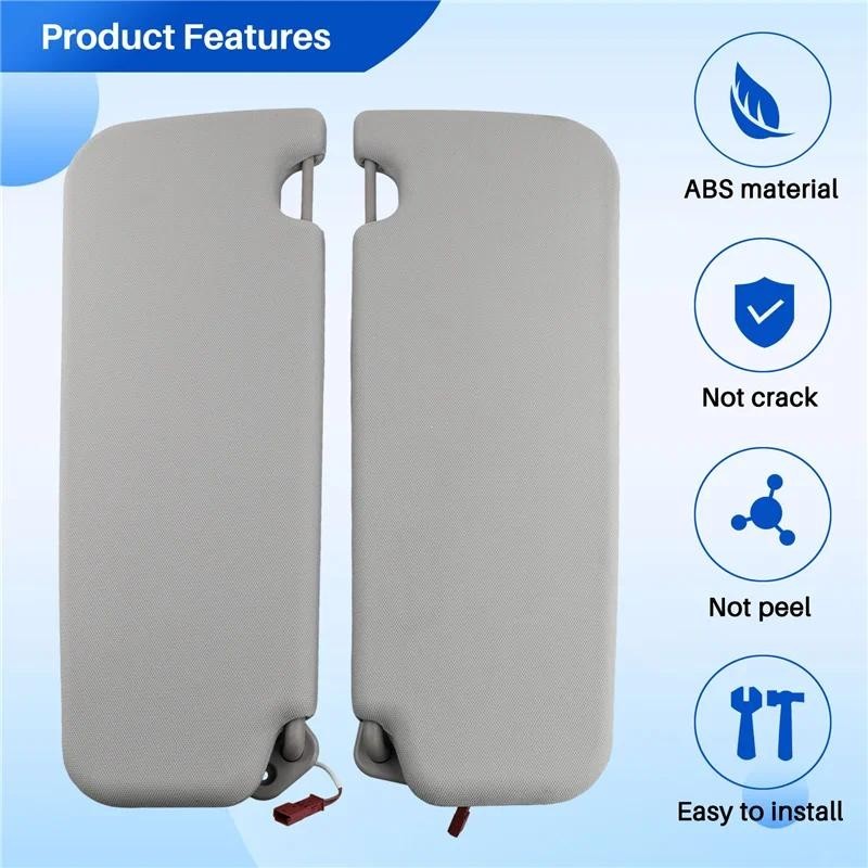 Sp-1 Par De Viseiras Solares De Carro Para BMW Série 3 E90 E91 X1 E84 51167252007/51167252008