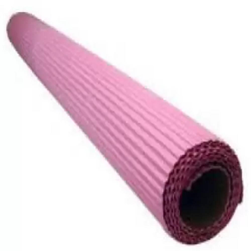 PAPEL MICRO ONDULADO C/1 FL BL ROSA - 5074