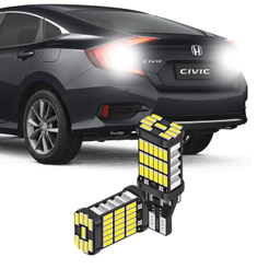 Par Lampada Ultra Led Premium Luz de Ré Honda Civic G10 2017 a 2022