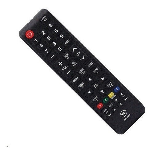 Controle Remoto compatível para Tv Samsung 32jh4205 Tv Lcd Led Plasma Teclas Atalho