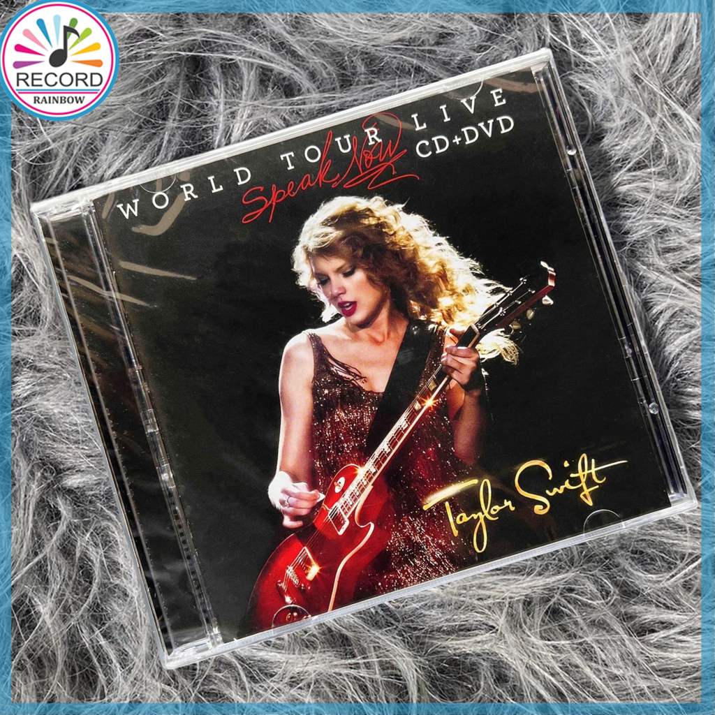 Original Taylor Swift Speak Now World Tour Live CD+DVD Album Lacrado Brand New BRST